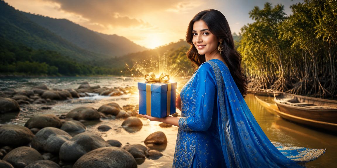 সিলেটে সালোয়ার কামিজ পরিহিত ek22 সদস্য বিনোদন উপভোগ করছেন